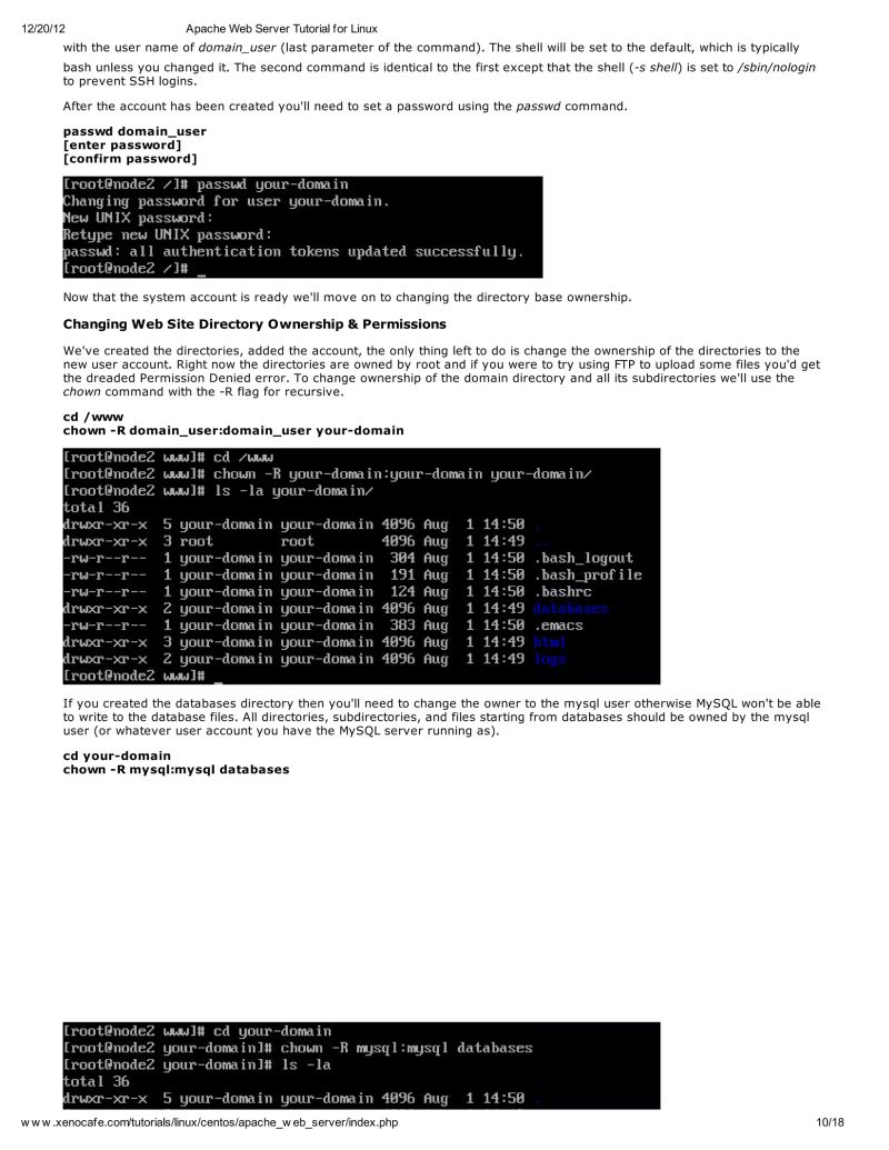 Apache Web Server Tutorial For Linux Pdf - Best Sunset Patterns in High Resolution