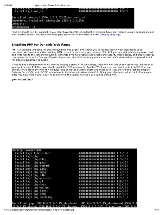 Apache Web Server Tutorial For Linux Pdf - Minimal Picture Collection - Desktop Quality