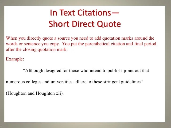 Mla Quotes Within Quotes / Quotes In Mla Style Within Text. QuotesGram