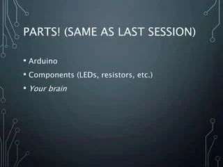 Arduino Programming Basics Workshop 6 Pptx Programming Languages - Best Minimal Patterns in Retina