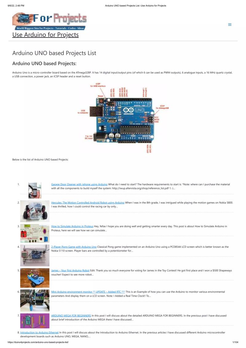Arduino Uno Based Projects List In Pdf File Offline Downloadable C - Space Photo Collection - High Resolution Quality