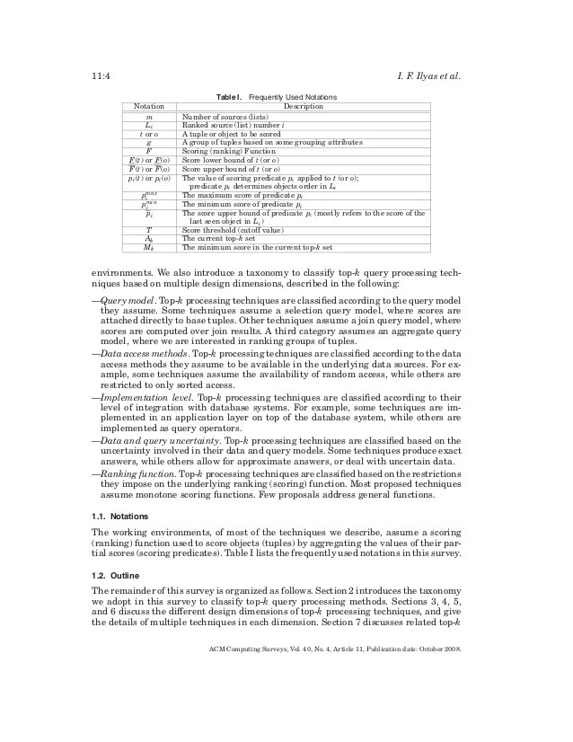 Pdf A Survey Of Top K Query Processing Techniques In Relational Database Systems - Sunset Patterns - Incredible Full HD Collection