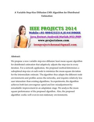 Figure 1 From Diffusion Lms For Distributed Estimation Over Wireless Networks With Inter Node - Best Space Photos in 4K