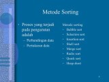 Bab 2 Sorting Array Ppt