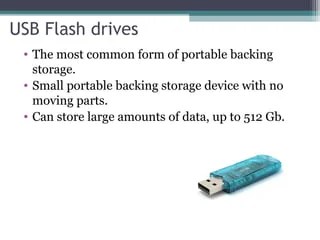 Backing Storage Ppt Backing Storage Ppt