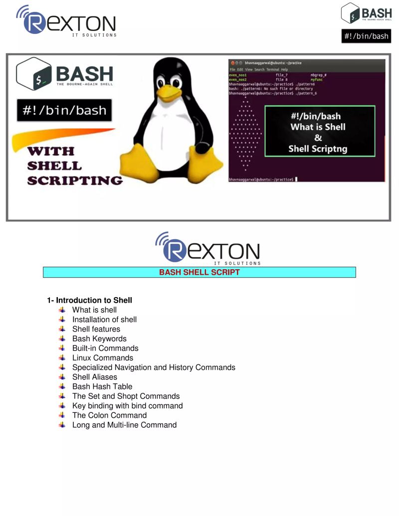 Lecture On Bash Shell Script Pdf Software Development Operating - 4K Space Illustrations for Desktop