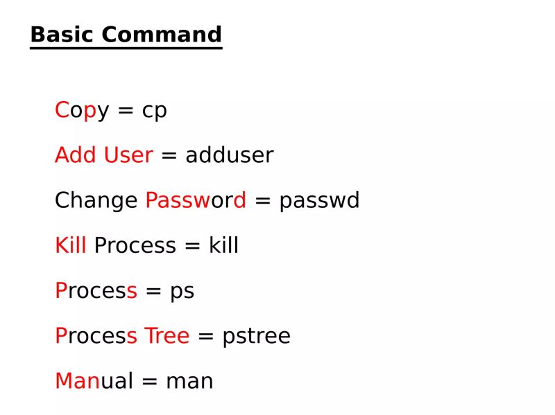 Basic Command - High Quality Gradient Illustration - HD