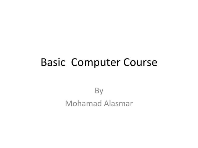 Course Basic Computing Knowledgegate It Institute - Desktop Abstract Patterns for Desktop