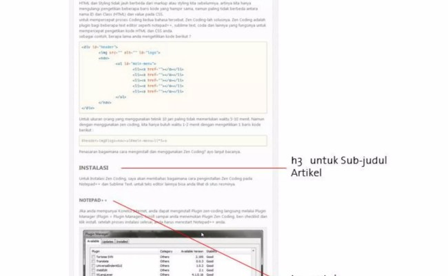 Belajar Html Dan Css Tutorial Fundamental Dalam Mempelajari Html Dan ...