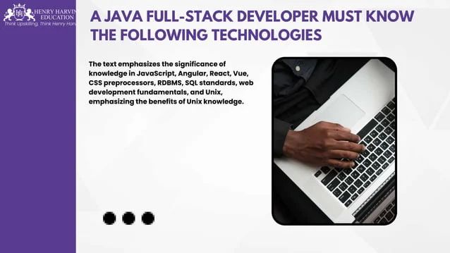 Best Java Full Stack Developer Course Pptx - Colorful Images - Professional Desktop Collection