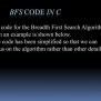 Breadth-First-Search Algorithm With Code | PPT