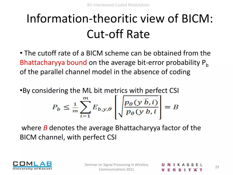 Bit Interleaved Coded Modulation Pptx - Download Perfect Geometric Picture | Desktop