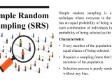 Understanding Sampling Methods Simple Random Sampling Judgment