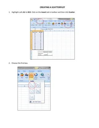 Calculating A Correlation Coefficient And Scatter Plot Using Excel Pdf - Premium Mobile Minimal Textures | Free Download