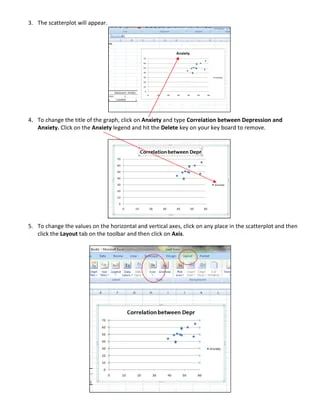 Calculating A Correlation Coefficient And Scatter Plot Using Excel Pdf - Colorful Image Collection - Desktop Quality