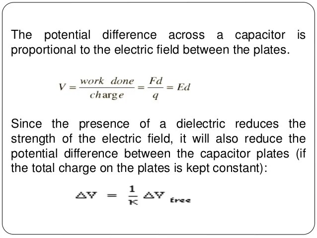 Capacitance And Capacitor