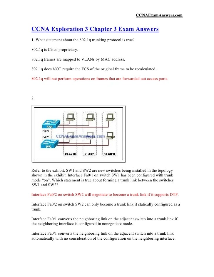 3.1.1 dynamic routing protocol overview. Ccna Exploration 3 Chapter 3 Exam Answers