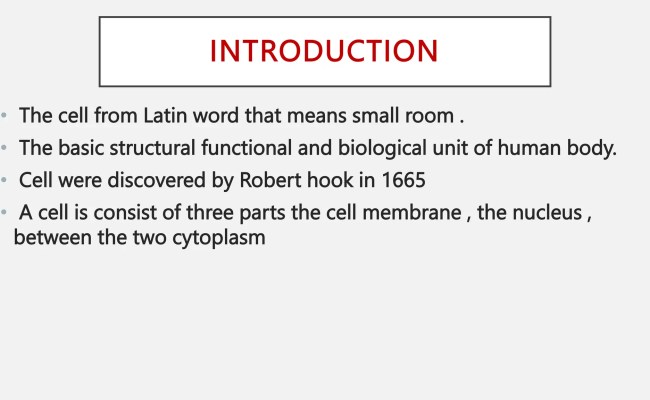 Cell Introduction, Definition , Structure And Function , Slide Share .pptx