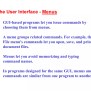 Operating Systems Basics (Graphical User Interfaces (GUIs) GUI Tools ...
