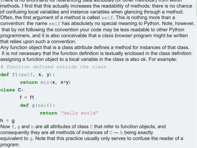 Chap 3 Python Object Oriented Programming Copy Ppt - Full HD Space Arts for Desktop