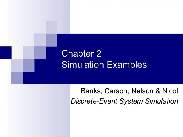 Chapter 02 Simulation Examples Engineering College Idukki Heavey Cathal et al.