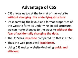 Std 12 Computer Chapter 2 Cascading Style Sheets And Javascript Part 1 Css Pptx Web Design - High Resolution Abstract Textures for Desktop