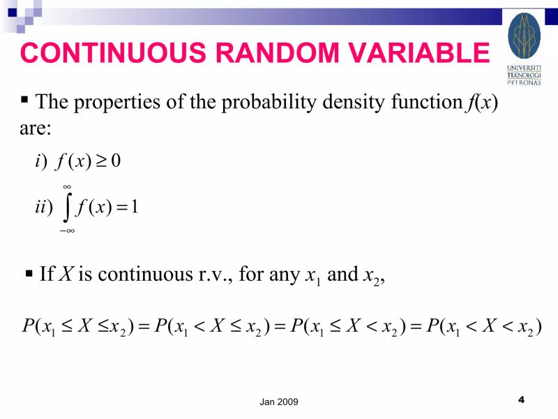 Chapter 2 Continuous Random Variable 2009 Ppt - Best Gradient Backgrounds in 4K