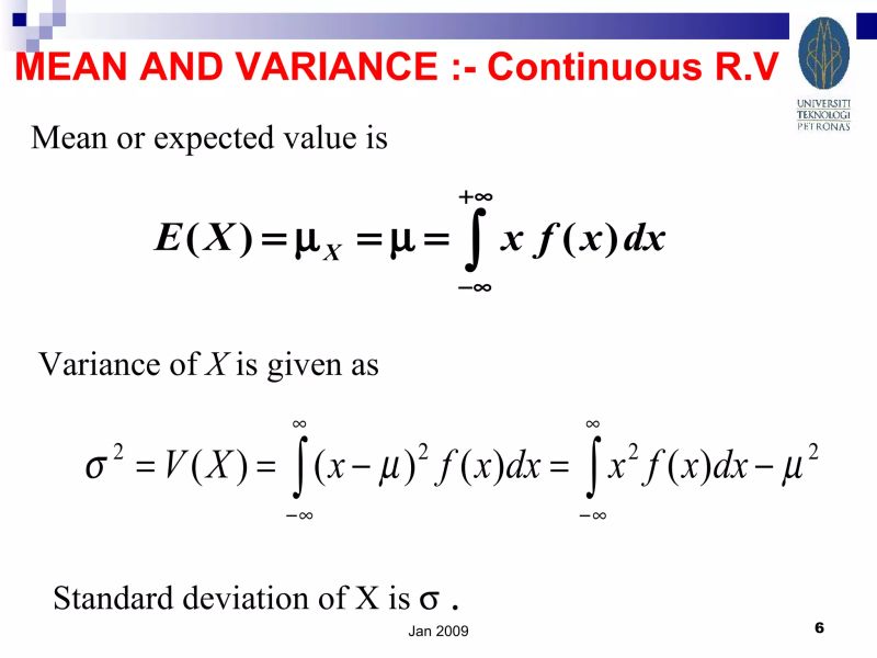 Chapter 2 Continuous Random Variable 2009 Ppt - Best Mountain Arts in Full HD