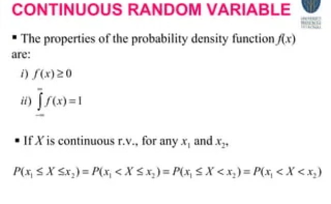 Chapter 2 Continuous_random_variable_2009 | PPT