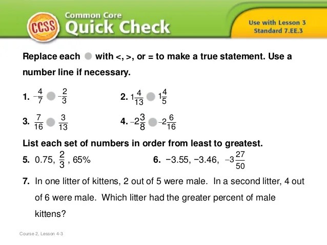 Practice And Homework Lesson 1 1 