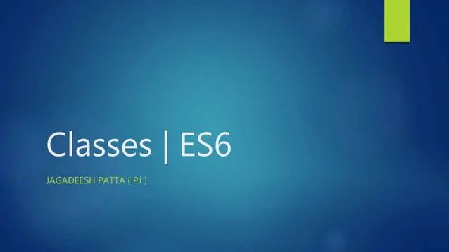 Introduction To Es6 Classes Object Oriented Programming In Javascript - High Resolution Minimal Textures for Desktop