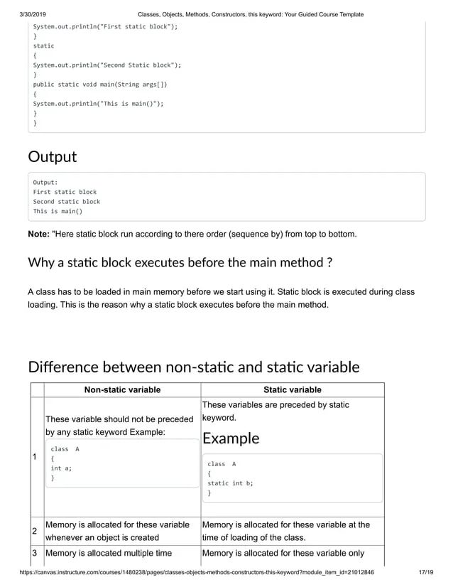 Classes Objects Methods Constructors This Keyword In Java Pdf - Geometric Pictures - Amazing Retina Collection