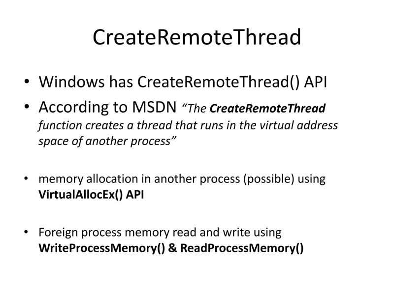 Code Injection By Createremotethread Writeprocessmemory Download - Retina Minimal Pictures for Desktop
