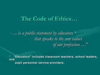 Code Of Computer Ethics For Educators Ppt - Premium Space Background Gallery - Mobile