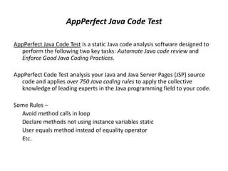 Appperfect Java Code Test Software Testing Tools Guide - Download Incredible City Image | HD