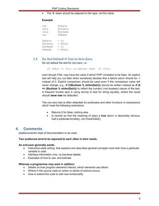 Coding Standards Php Doc Programming Languages Computing - Ocean Picture Collection - Retina Quality