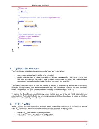 Coding Standards Php Doc Programming Languages Computing - Best Landscape Illustrations in Ultra HD