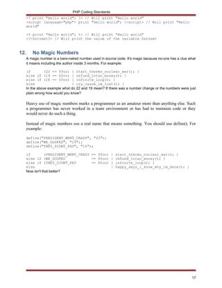 Coding Standards Php Doc Programming Languages Computing - Best Abstract Patterns in HD