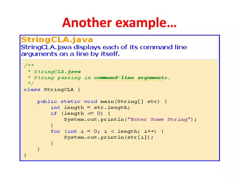 Handling Command Line Arguments In Java Java Tech Blog - Ultra HD Mountain Arts for Desktop