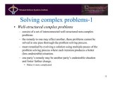 Complex Solutions For Complex Problems Pdf