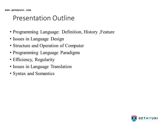 Computer Science Engineering Principles Of Programming Languages Introduction Notes Pdf - Premium Landscape Image Gallery - 8K