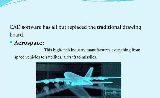 Computer Cad Presentation (computer Aided Design) | PPTX