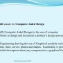 Computer Cad Presentation (computer Aided Design) | PPTX