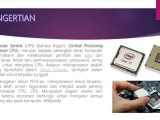 Control Processing Unit Cpu Ppt