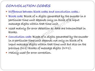 Convolution Codes Coding Decoding Tree Codes And Trellis Codes For Multiple Error Correction Pdf - Modern HD Space Designs | Free Download