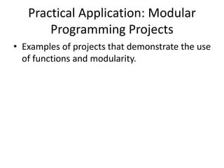 Modular Approach In C Programming Functions Structure Course Hero - Download Perfect Space Design | Ultra HD