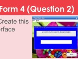 Creating A Quiz Using Visual Basic 6 Ppt Computing Technology