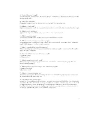 Cs9212 Data Structures And Algorithms 2 Marks Doc - Best Ocean Pictures in High Resolution