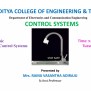 Introduction To Control System( Open Loop & Closed Loop System) | PPT