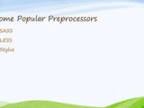 Css Preprocessor Why And How Ppt